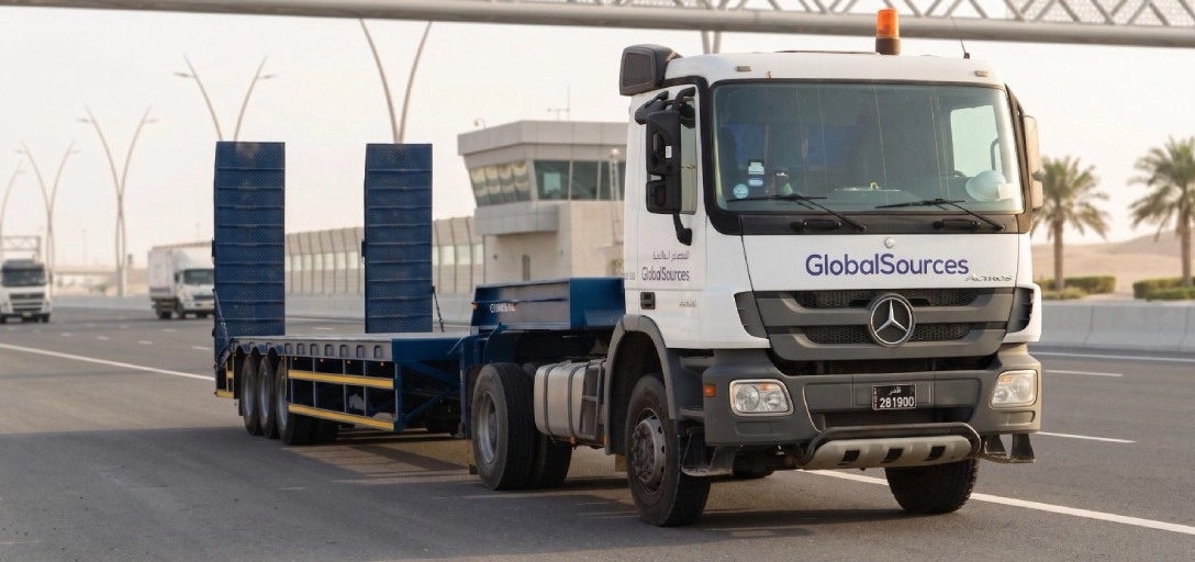 Low Bed Trailers Rental in Qatar - Global Sources Doha