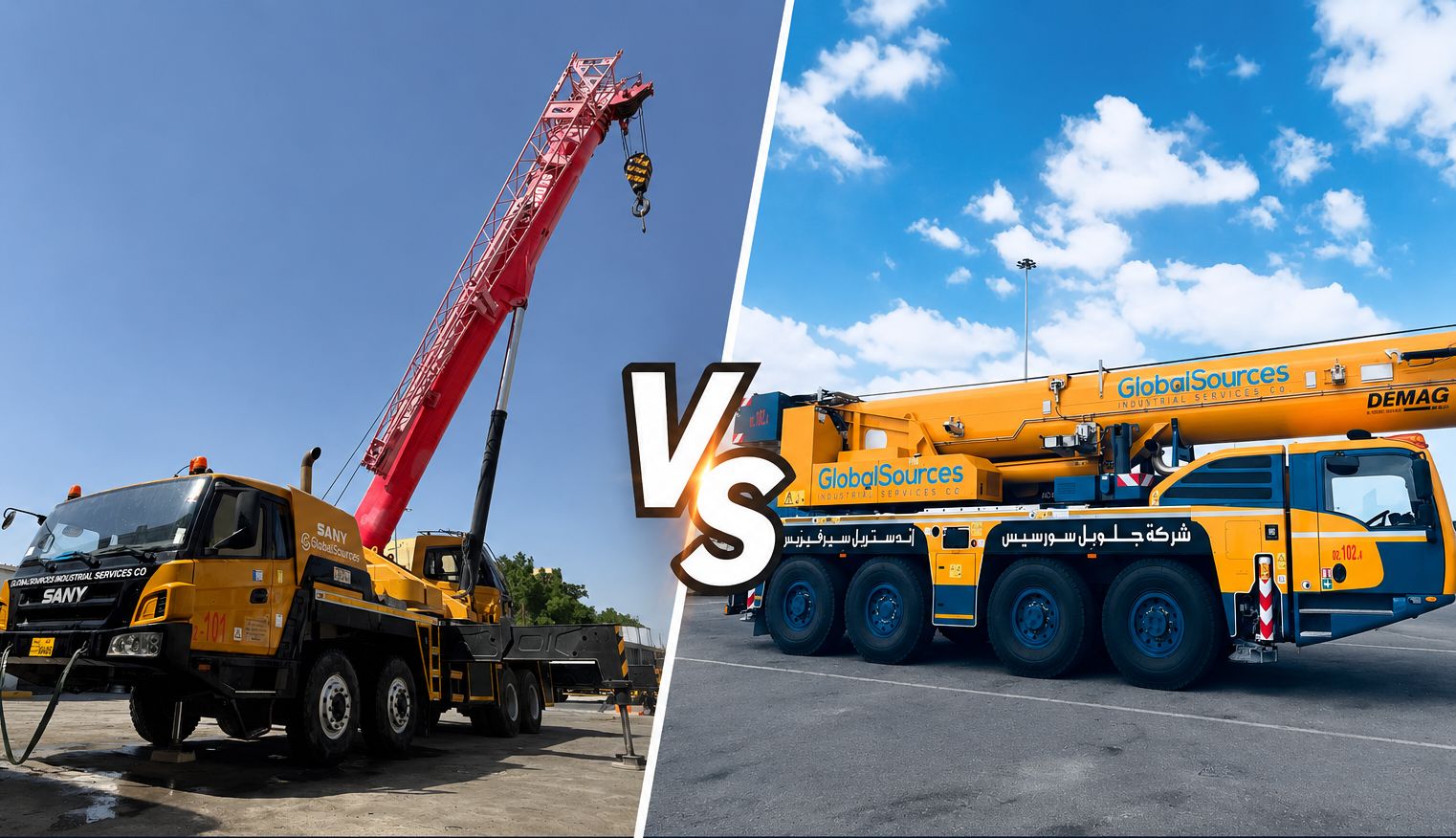 crane rental Qatar