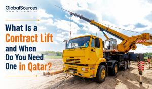 crane rental company Qatar